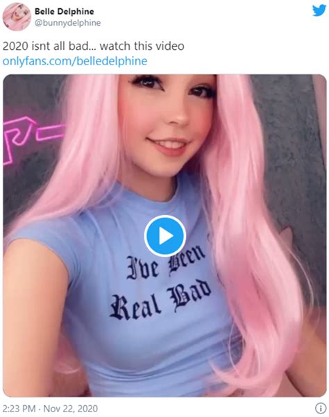 belle delphine naked|Belle Delphines Free Porn Videos